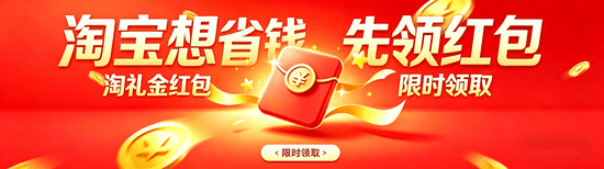 淘禮金紅包 買淘寶先領紅包